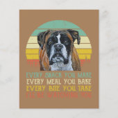 Boxer Lover Gift | Cute Boxer Lover Flyer (Voorkant)