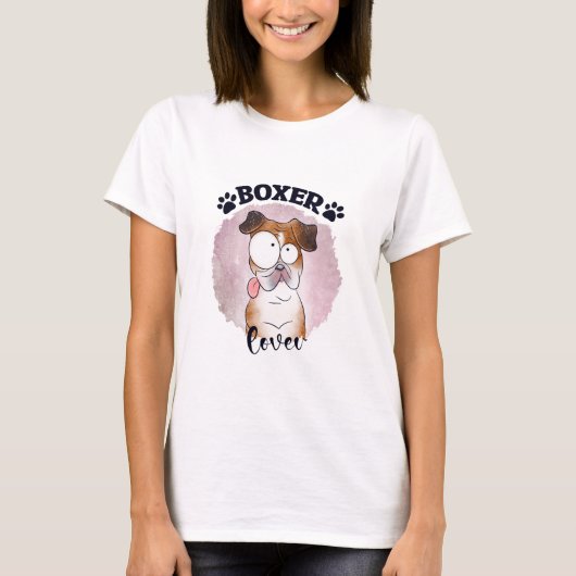 Boxer Lover T-shirt (Voorkant)