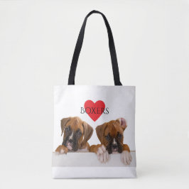 Boxer Lover Tote Bag