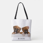 Boxer Lover Tote Bag (Achterkant)