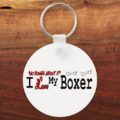 Boxer Lovers Gifts Sleutelhanger (Voorkant)