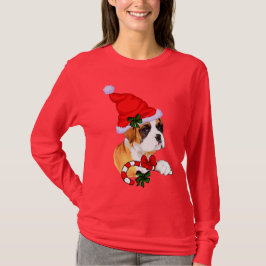 Boxer Lovers kerstfeest T-shirt