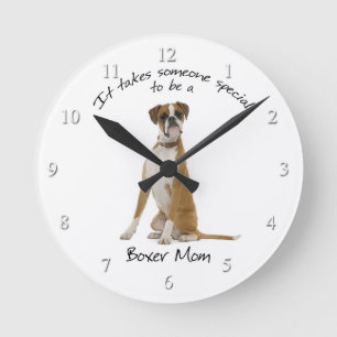 Boxer Ma Clock Ronde Klok