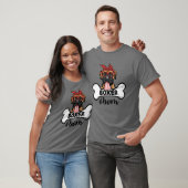 Boxer Ma Dog Bone Moederdag Dog Mama T-shirt (Unisex)