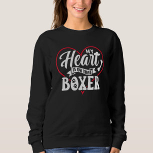 Boxer Ma Paw Heart Trui