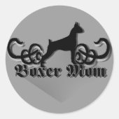 Boxer mam sticker (Voorkant)