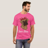 Boxer mama t-shirt (Voorkant volledig)
