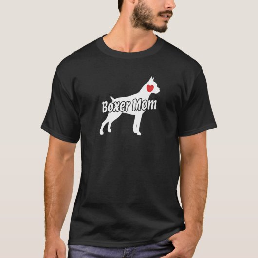 Boxer mama t-shirt (Voorkant)