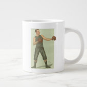 Boxer met Long Green Trunks Grote Koffiekop (Rechts)