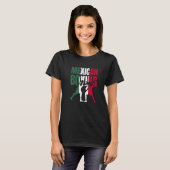 Boxer Mexican Flag Boxing 1 T-shirt (Voorkant volledig)