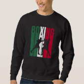 Boxer Mexican Flag Boxing Trui (Voorkant)