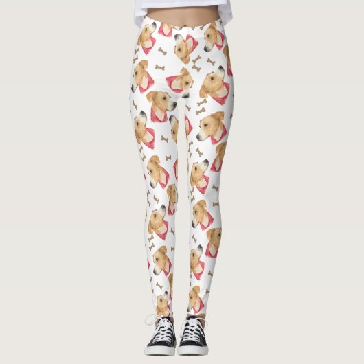 Boxer Mix Leggings (Voorkant)