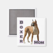 Boxer Moeder 4 - Magneet (Voorkant / Achterkant)