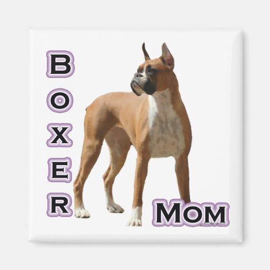 Boxer Moeder 4 - Magneet (Voorkant)
