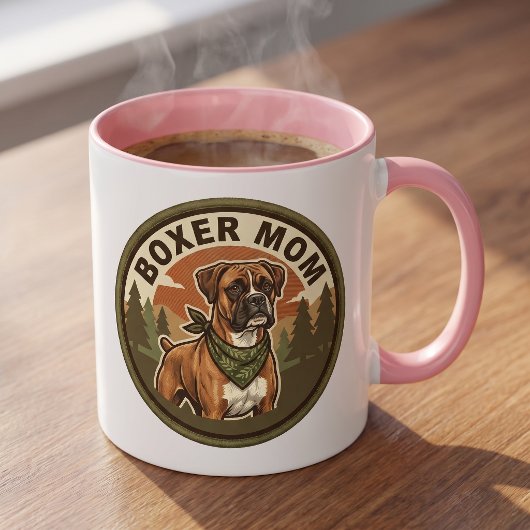 Boxer Moeder Koffiemok | Boxer Hond Moeder Cadeau Mok