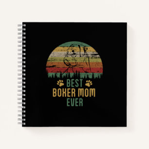 Boxer moeder notitieboek