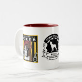 Boxer-Mok Tweekleurige Koffiemok (Voorkant links)