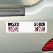 Boxer MOM Bumpersticker (Op auto)