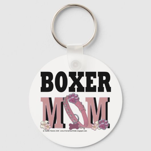 Boxer MOM Sleutelhanger (Voorkant)