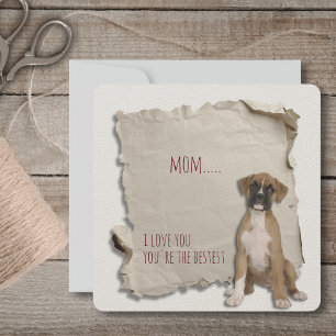 Boxer Mom speciale Kaart