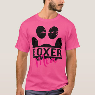 Boxer Mom T-shirt - Hondenras cadeau voor vrouw me