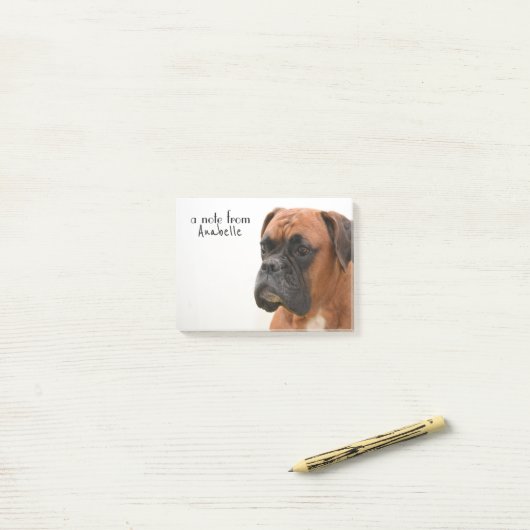 Boxer Note Pad (Op bureau)
