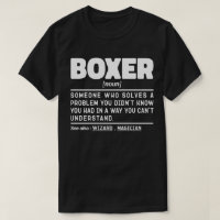 Boxer Noun Definition Boxing Sport Lover Grappig