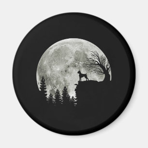 Boxer On Mountain Cool Halloween Gifts For Her Magneet