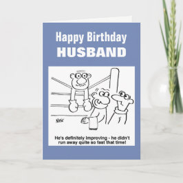 Boxer op de Cartoon Kaart