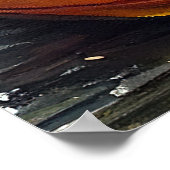 Boxer op een peddel: Een Schilderachtig avontuur Poster (Hoek)