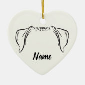 Boxer Ornament - PAWSitively Obedient  (Voorkant)