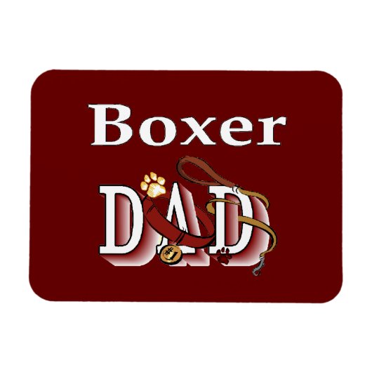 Boxer Pa Magneet (Horizontaal)