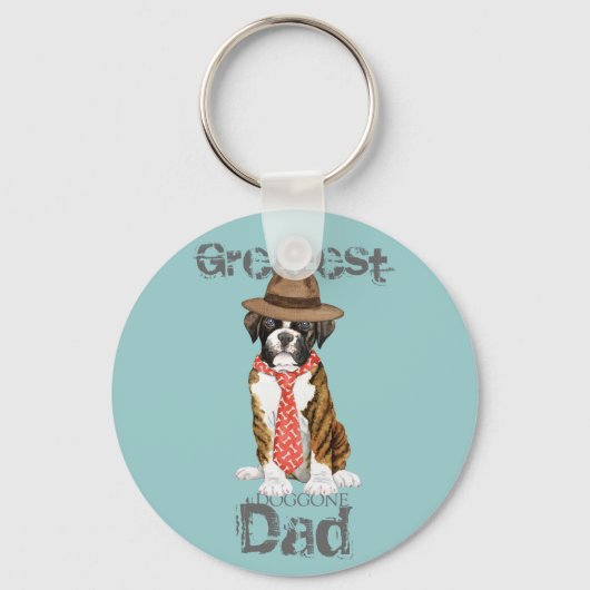 Boxer Pa Sleutelhanger (Voorkant)