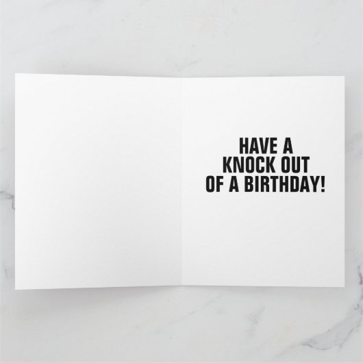 BOXER PATRIOTIC BIRTHDAY KAART (Binnen)