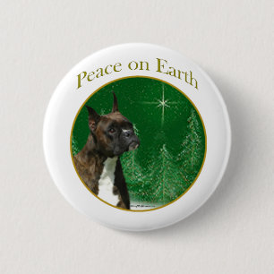 Boxer Peace Ronde Button 5,7 Cm