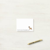 Boxer personaliseren post-it® notes (Op bureau)