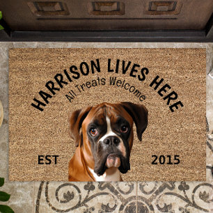 Boxer Persoonlijk Hondenliefhebber Doormat Deurmat