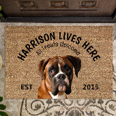 Boxer Persoonlijk Hondenliefhebber Doormat Deurmat