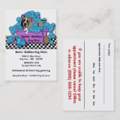 Boxer Pet Grooming Business and Appointing Card Afsprakenkaartje (Voorkant / Achterkant)