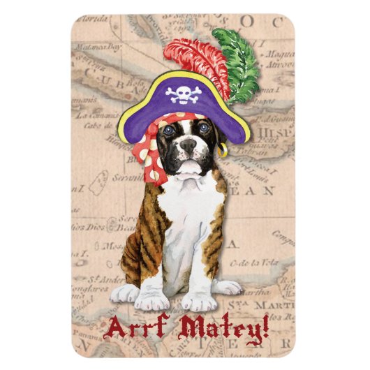 Boxer Pirate Magneet (Verticaal)