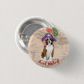 Boxer Pirate Ronde Button 3,2 Cm (Voorkant /achterkant)