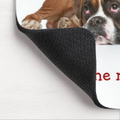 Boxer Pondering the Beting of Life Mousepad Muismat (Hoek)