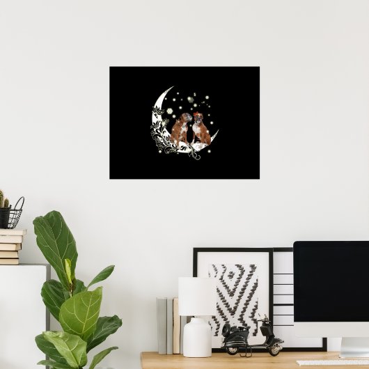 Boxer Poster (Thuiskantoor)