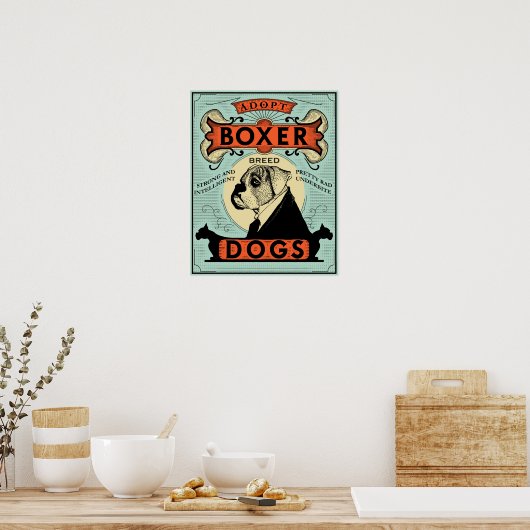 Boxer Poster 1 (Keuken)