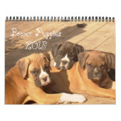 Boxer Puppies 2015 Agenda Kalender (Hoes)