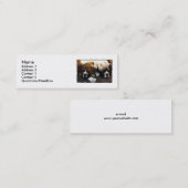 Boxer puppies skinny visitekaartjes (Voorkant / Achterkant)