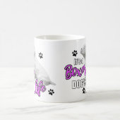 Boxer Puppies - White Boxer Dog Koffiemok (Center)