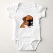 Boxer puppy baby romper (Voorkant)
