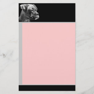 Boxer puppy briefpapier