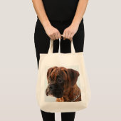 Boxer puppy canvas tas (Voorkant (product))